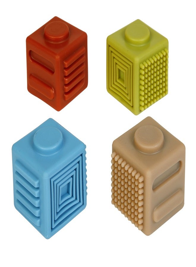 Really Good Stuff Sensory Fidget Finger Cubes-Set of 4 - Image 1